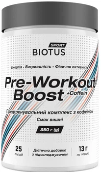 Передтренувальний комплекс Biotus Pre-workout Boost 350 г вишня ARE-576049