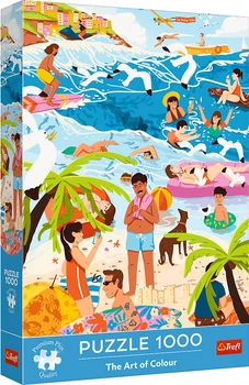 Пазл Trefl The Art of Colour: У розпалі літніх канікул 1000 елементів 12065 (5900511120653)