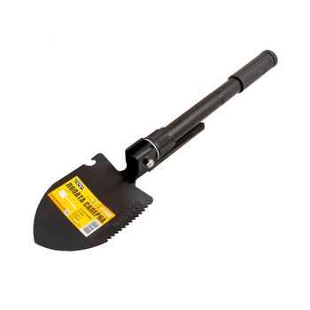 Лопата саперная MasterTool 14-6280 складная 95*125*415 мм