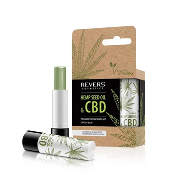 Бальзам для губ REVERS c экстрактом коноплі CBD 4г (5902815169154)