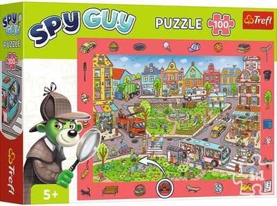 Пазл Trefl Spy Guy: Город 100 элементов 15590 (5900511155907)