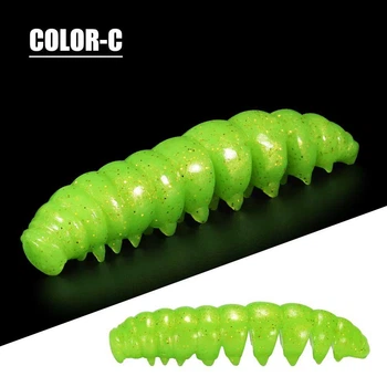 Плаваючий силікон Spinpoler Poor Worm 2,8", Color C (6 шт/уп)