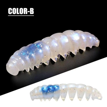 Плаваючий силікон Spinpoler Poor Worm 2", Color B (11 шт/уп)