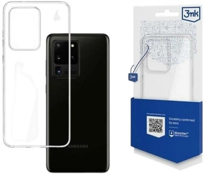 Etui plecki 3MK Clear Case do Samsung Galaxy S20 Ultra Transparent (5903108223294)