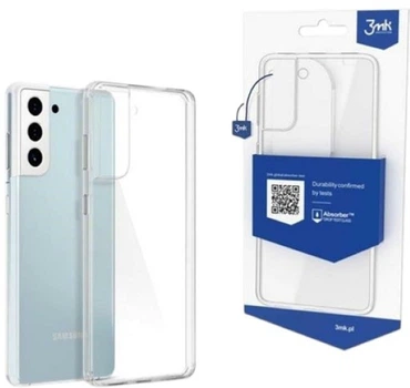 Etui plecki 3MK Clear Case do Samsung Galaxy S21+ Transparent (5903108336000)