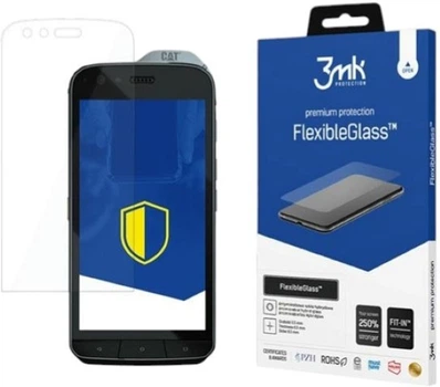 Гібридне захисне скло 3MK FlexibleGlass для CAT S61 (5903108028424)