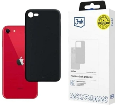 Панель 3MK Matt Case для Apple iPhone SE2020 SE2022 Black (3M003757)