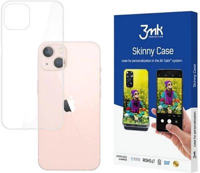 Панель 3MK All-Safe Skinny Case для iPhone 14 Plus Прозорий (5903108476669)