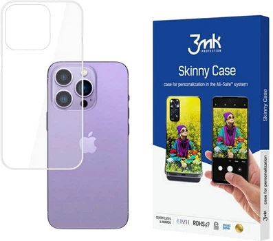 Etui plecki 3MK All-Safe Skinny Case do iPhone 14 Pro Clear (5903108476805)