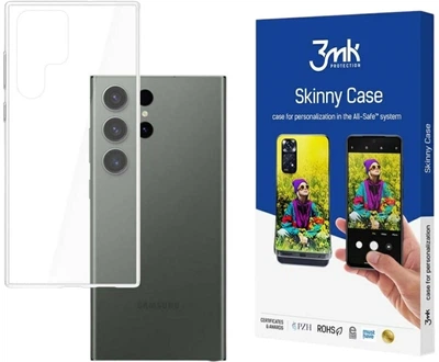 Панель 3MK All-Safe Skinny Case для Samsung Galaxy S23 Ultra S918 Прозорий (5903108511742)