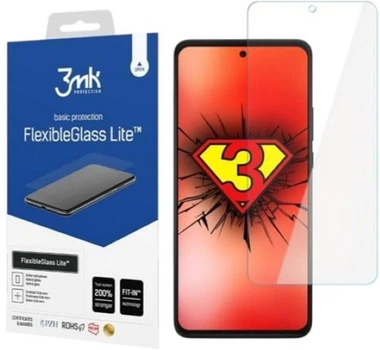 Гібридне скло 3MK FlexibleGlass Lite для Motorola Edge 2022 (5903108493499)