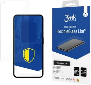Szkło hybrydowe 3MK ElasticGlass Lite for Nothing Telefon 1 (5903108487665)