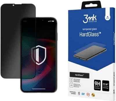 Szkło hartowane 3MK HardGlass Max Privacy dla iPhone 14/13/13 Pro czarne (5903108495493)
