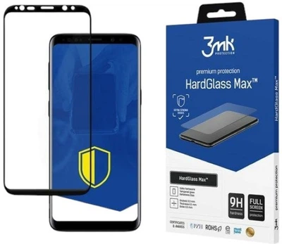 Захисне скло 3MK HardGlass Max для Samsung Galaxy S9 Plus (SM-G965) Black (5903108012492),