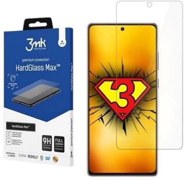 Захисне скло 3MK HardGlass Max для Samsung Galaxy Note 20 Ultra (SM-N986) Black (5903108291798)