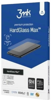 Захисне скло 3MK HardGlass Max для Xiaomi 13 Black (5903108499675)