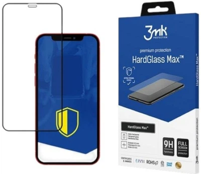 Захисне скло 3MK HardGlass для Apple iPhone 12/12 Pro (5903108291736)
