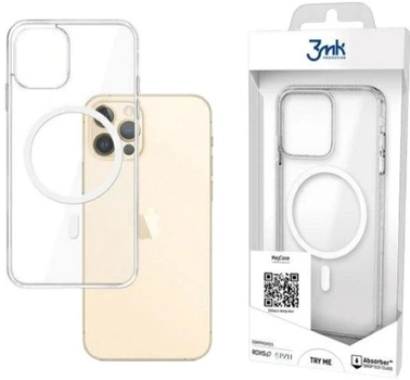 Панель 3MK MagCase z Magsafe для Apple iPhone 12 Pro Max Прозорий (5903108458351)