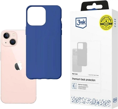 Панель 3MK Matt Case для Apple iPhone 14 Plus Чорниця (5903108476607)