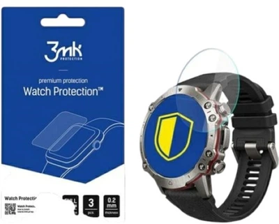 Szkło ochronne 3MK Flexible Glas do Amazfit Falcon 3 szt (5903108494069)