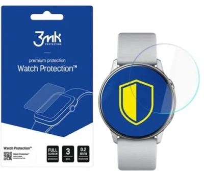 Захисна плівка 3MK Watch Protection для екрану смарт-годинників Samsung Galaxy Watch Active 3 шт. (5903108078139)