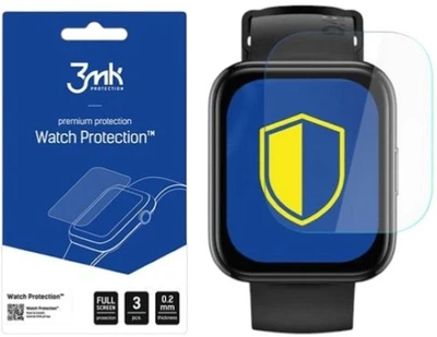 Folia ochronna 3MK Watch Protection na ekran smartwatcha Realme Watch 2 Pro 3 szt. (5903108409629)