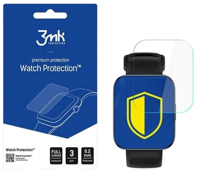 Folia ochronna 3MK Watch Protection na ekran smartwatcha Realme Watch 3 3 szt. (5903108489966)