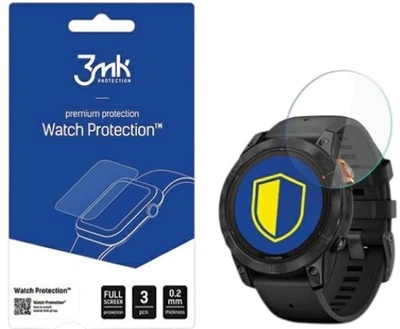 Szkło Hybrydowe 3MK FlexibleGlass do Garmin Fenix 7 Pro Solar 3 szt (5903108528191)