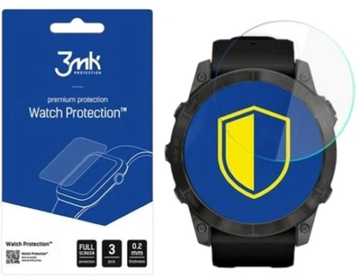 Szkło Hybrydowe 3MK FlexibleGlass do Garmin Fenix 7 3 szt (5903108459358)