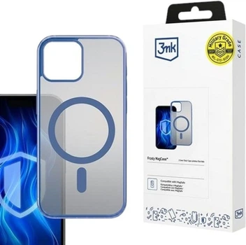 Etui 3MK Frosty MagCase do Apple iPhone 15 Blue (5903108596343)