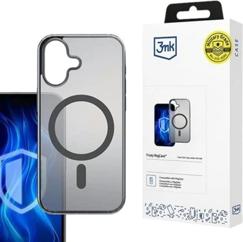 Панель 3MK Frosty MagCase для Apple iPhone 16 Plus Black (5903108596220)