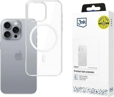Панель 3MK MagCase для Apple iPhone 16 Pro Transparent (5903108585231)