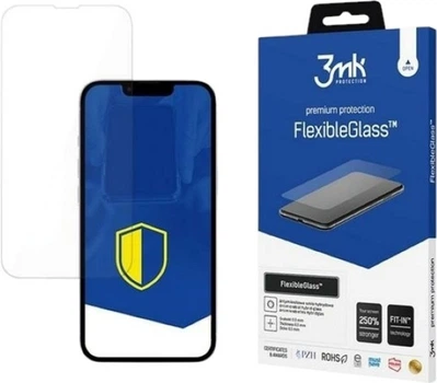 Загартоване скло 3MK FlexibleGlass для Apple iPhone 16E (5903108570411)