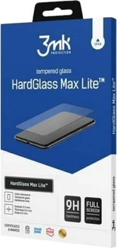 Захисне скло 3MK HardGlass Max Lite для Samsung Galaxy M15 5G Black (5903108561914)