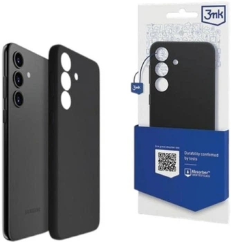Etui plecki 3MK Silicone do Samsung Galaxy S24 Black (5903108547918)