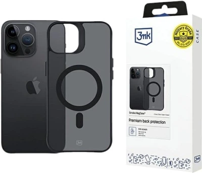 Панель 3MK Smoke Mag  для Apple iPhone 14 Pro Black (5903108563659)