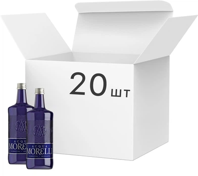 Упаковка родниковой воды Acqua Morelli Газированная 0.5 л х 20 бутылок (42334279)