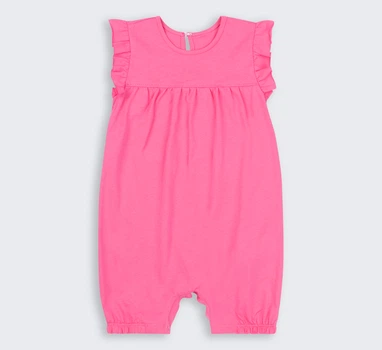Детский летний комбинезон для девочки Бемби PK209-300 92 см Розовый (17209321037.300)