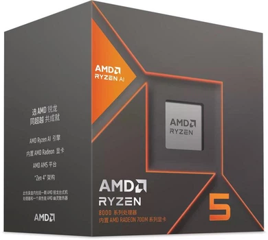 Процесор AMD Ryzen 5 8600G 4.3GHz/16MB (100-100001237BOX) sAM5 BOX