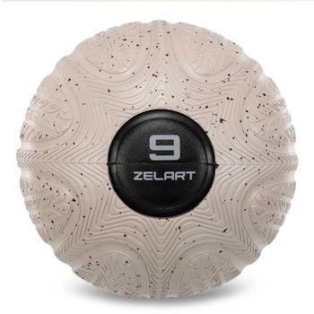 Слембол мяч набивной для кроссфита и фитнеса Slam Ball Zelart (вес 9 кг) FI-4905-9