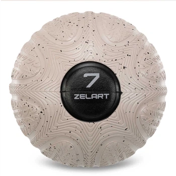 Слембол мяч набивной для кроссфита и фитнеса Slam Ball Zelart (вес 7 кг) FI-4905-7