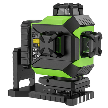 Лазерный уровень нивелир Huepar 704CG 4D Premium 6600мАh откалиброван