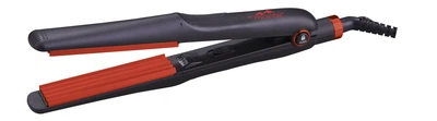Гофре Monte MT-5158 Red 40 Вт, 200°C, керамические пластины 120×25 мм, вращающийся шнур, блокировка пластин