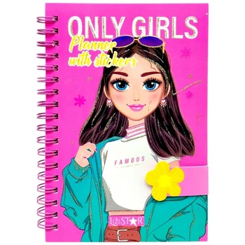 Блокнот для дівчаток Only Girls Planner (ВИД 4) Апельсин (291537)