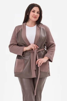 Кардиган Garne 50(2XL) Серый (137969)