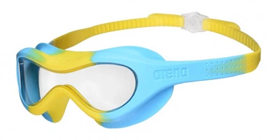 Очки-маска для плавания Arena Spider Kids Mask (004287-102) Blue/Yellow детские