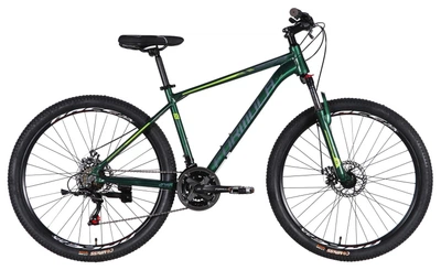 Велосипед AL 27.5" Formula MOTION DD FR рама-18" зелений 2026 (OPS-FR-27.5-303)