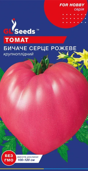 Насіння Томату Бичаче серце рожевий (0.1г), For Hobby, TM GL Seeds