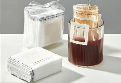 Дріп-пакети для заварювання кави в чашці (Drip Bag Filters) — набір 100 шт
