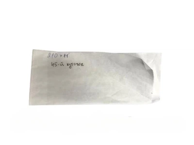 Куточок 45 хот дог 210х85мм білий 100 шт (НФ-00002653)
